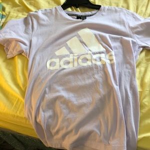 Light purple mens or womens t shirt